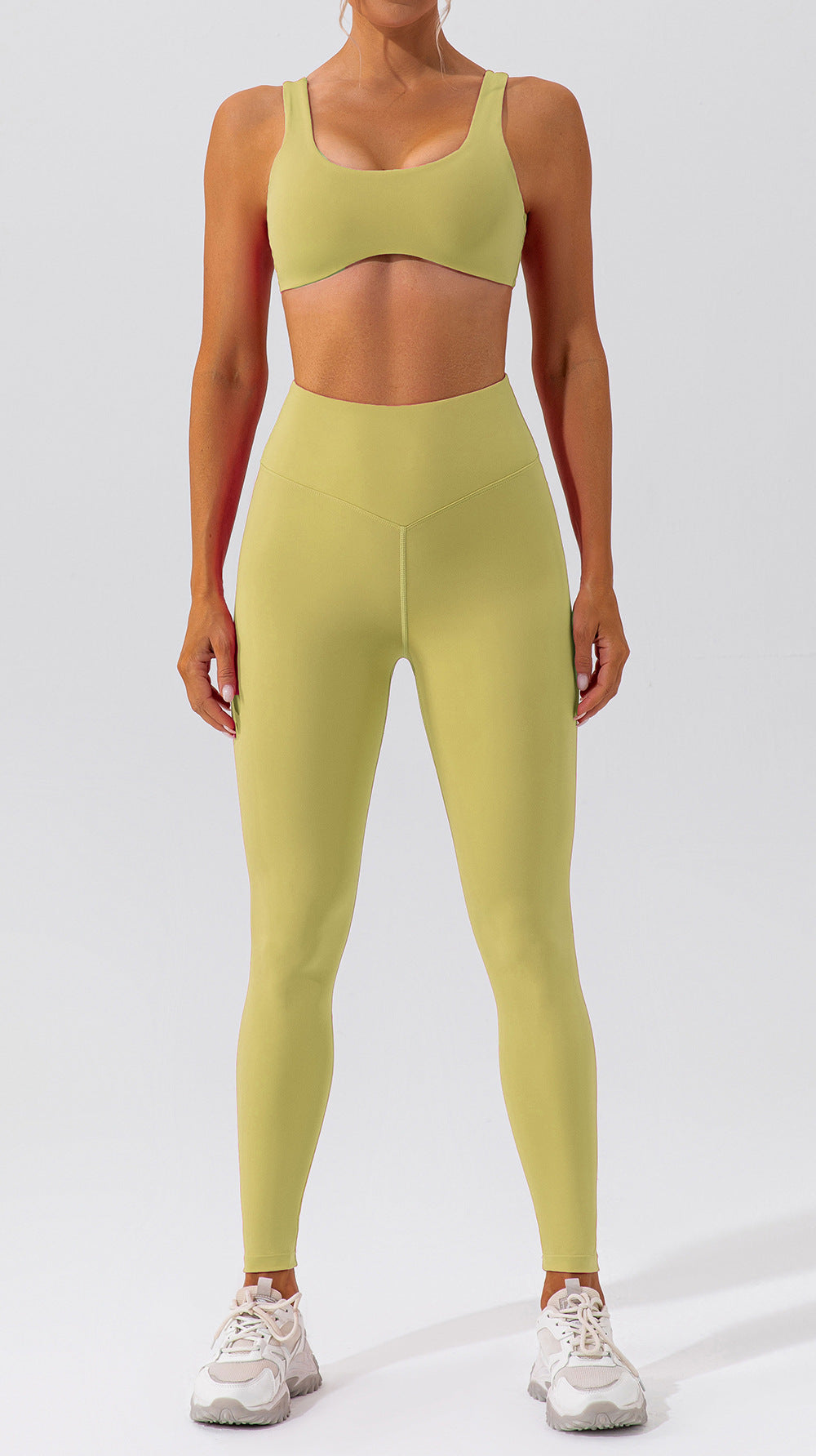 Spring Summer Nude Feel Yoga Pants Women Breathable Quick Drying Fitness Pants Hip Lifting Running Training Tight Sports Pants