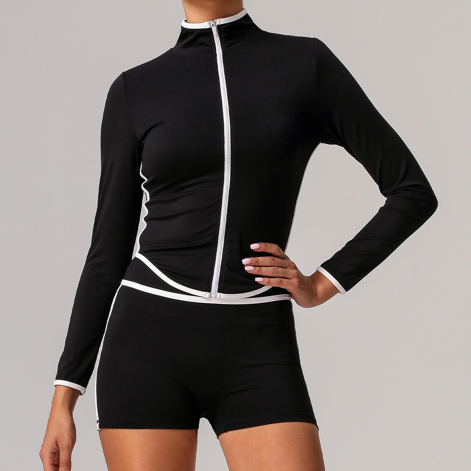 Black Shorts Jacket