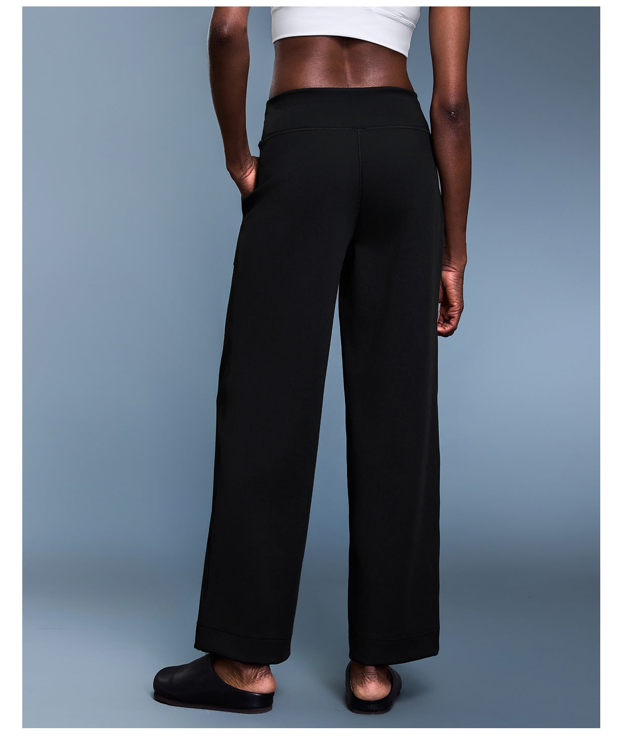 Nude Feel Loose Fleece Lined Yoga Pants All Matching Casual Straight Pants Sports Running Fitness Pants Women Autumn Winter
