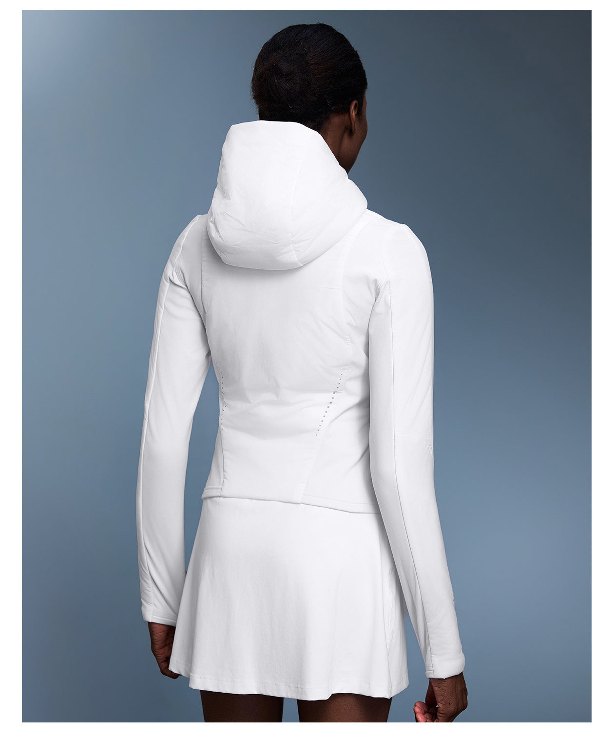 Autumn Winter Women Short Lightweight Cotton Coat Coat Slim Fit Slimming Cardigan Sports Hooded Top