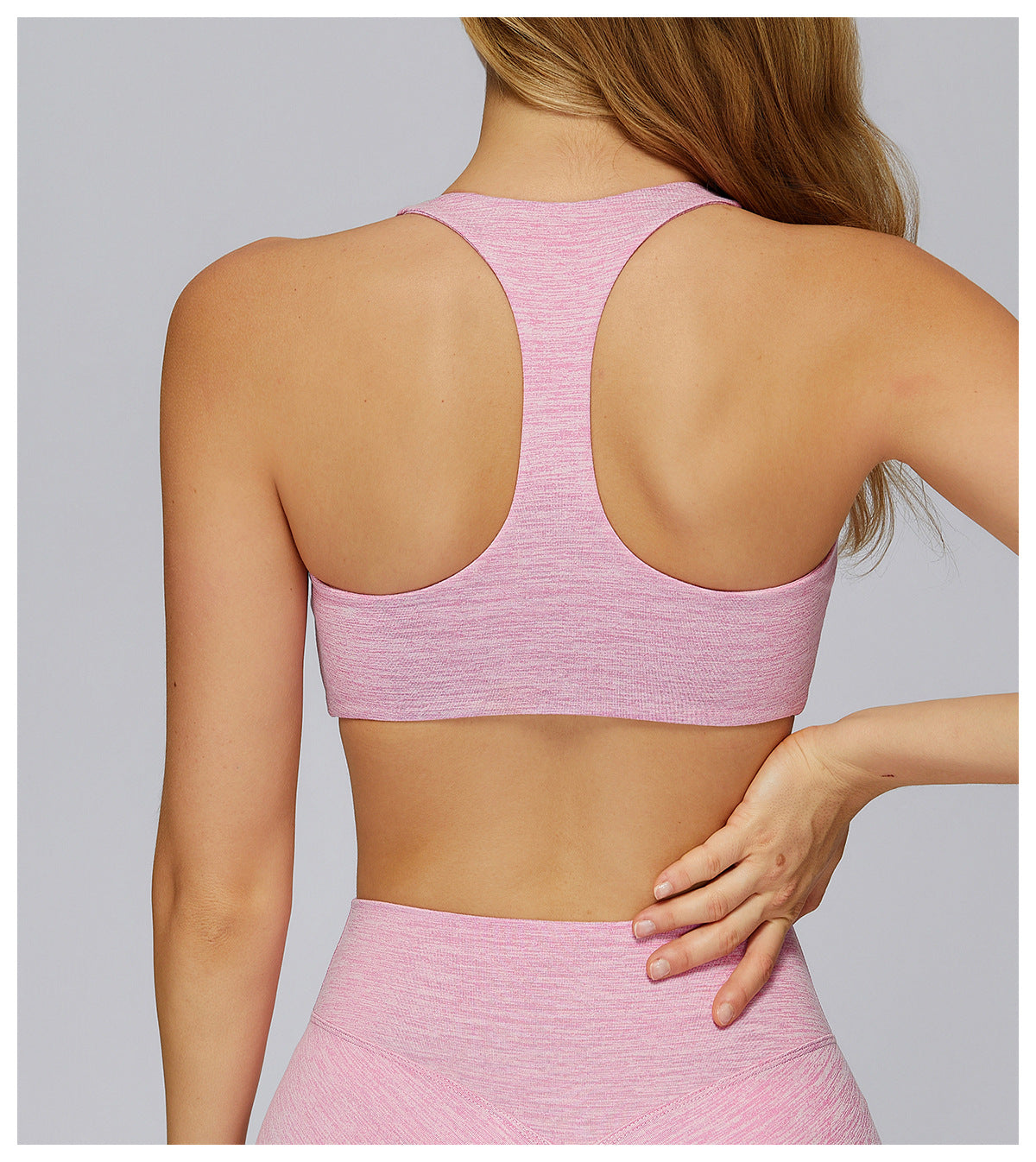 Brushed Yoga Bra Outdoor H Shaped Beauty Back Workout Clothes Women Running Tight Casual Sports Underwear
