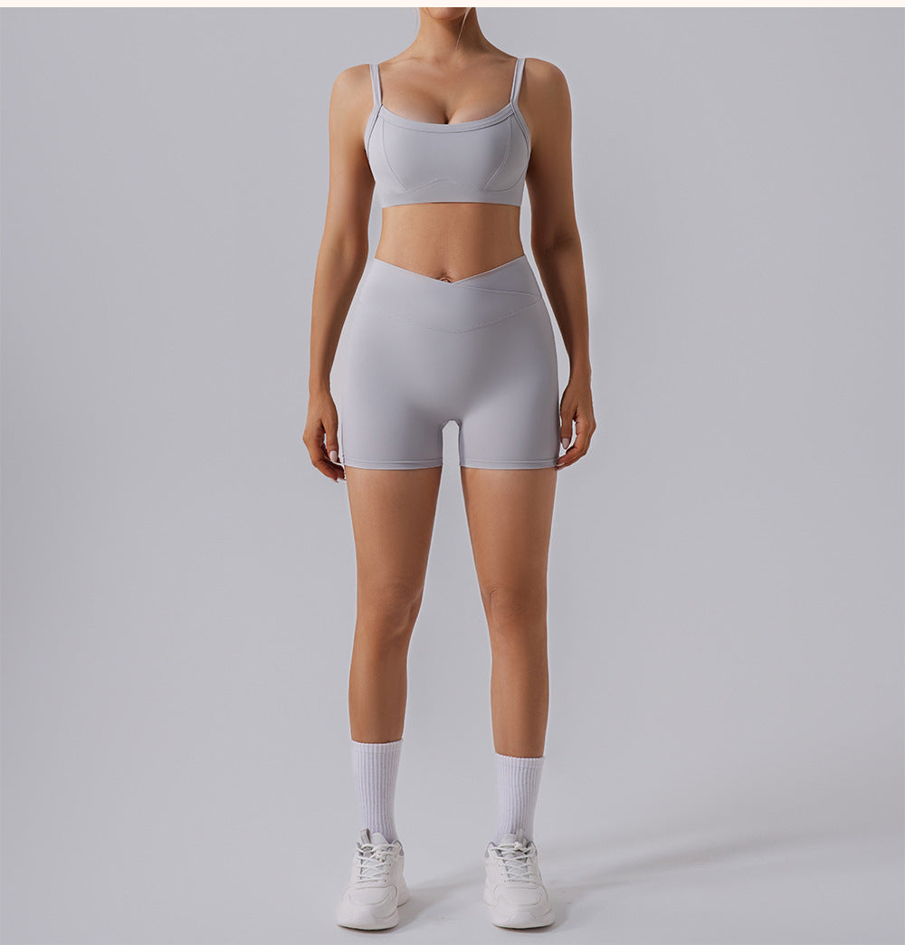 Sports Underwear Beautiful Back Push up Running Anti Shock Anti SAG High Strength Outer Wear Workout Bra Quick Drying Yoga Vest