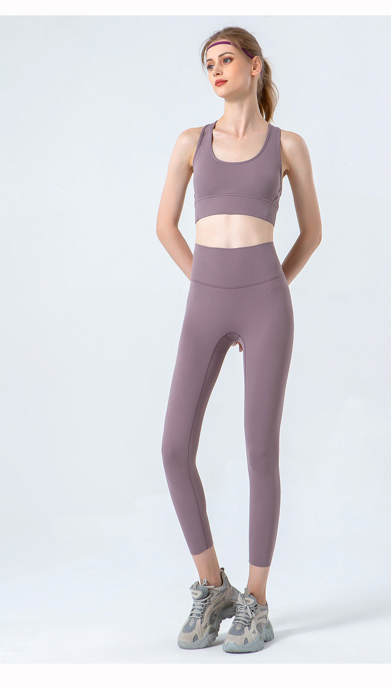 Spring Summer Cloud Sense High Strength Sports Bra Women Running Shockproof Cross Beauty Back Yoga Vest Workout Underwear