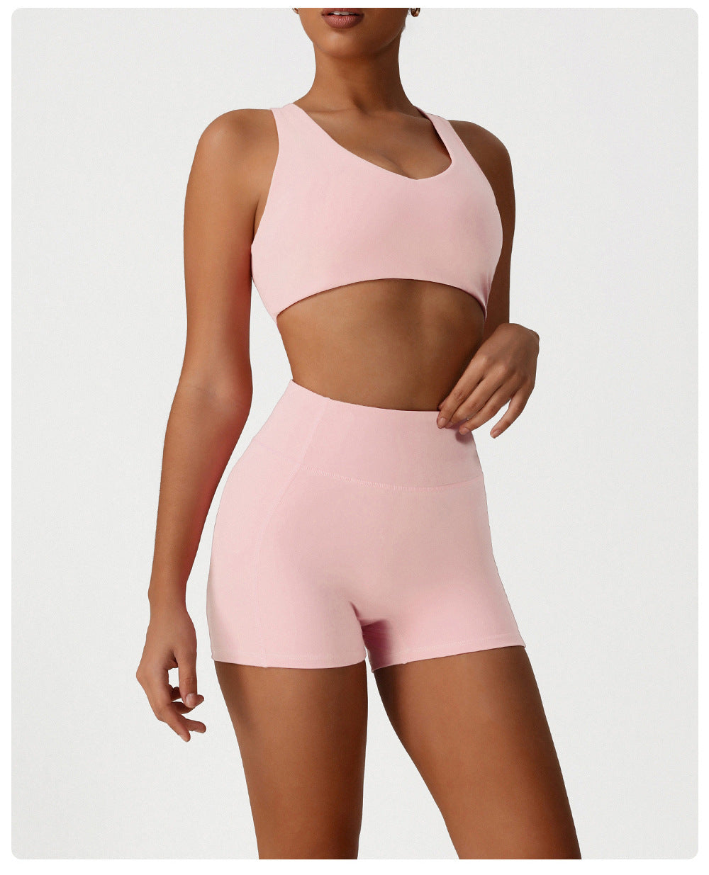 Peach Hip Lifting Sport Shorts Women Summer High Waist Outdoor Cycling Pants Quick Drying Belly Contracting Running Fitness Shorts