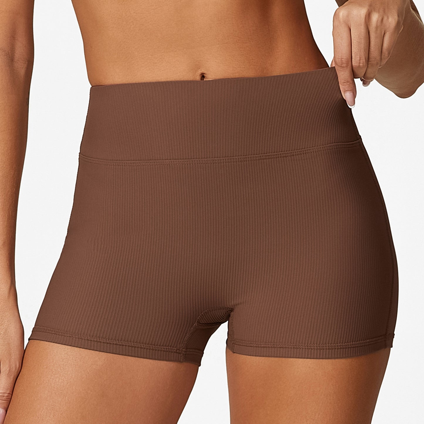 Running Exercise Shorts Yoga Clothes Fitness High Waist Hip Lift Slim Fit Sports Shorts Women