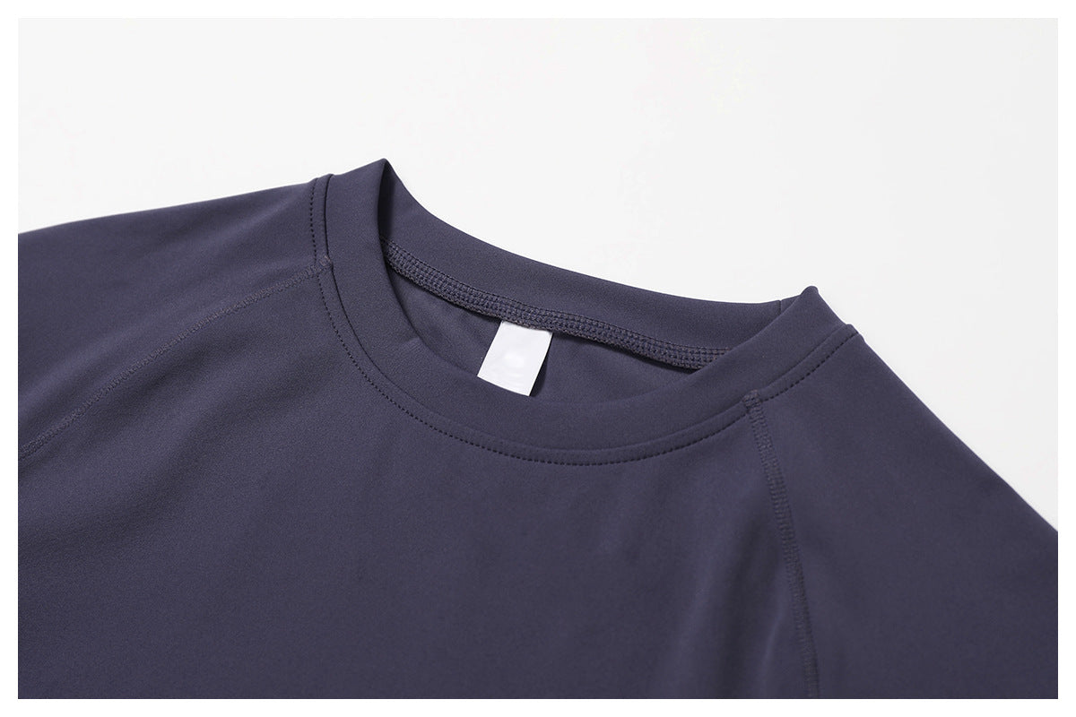 Sollinarry Eco Friendly Recycled High Strength Flying Sleeve Running Fitness Short Sleeved Sports T Shirt Women Tight Quick Drying Yoga Clothes