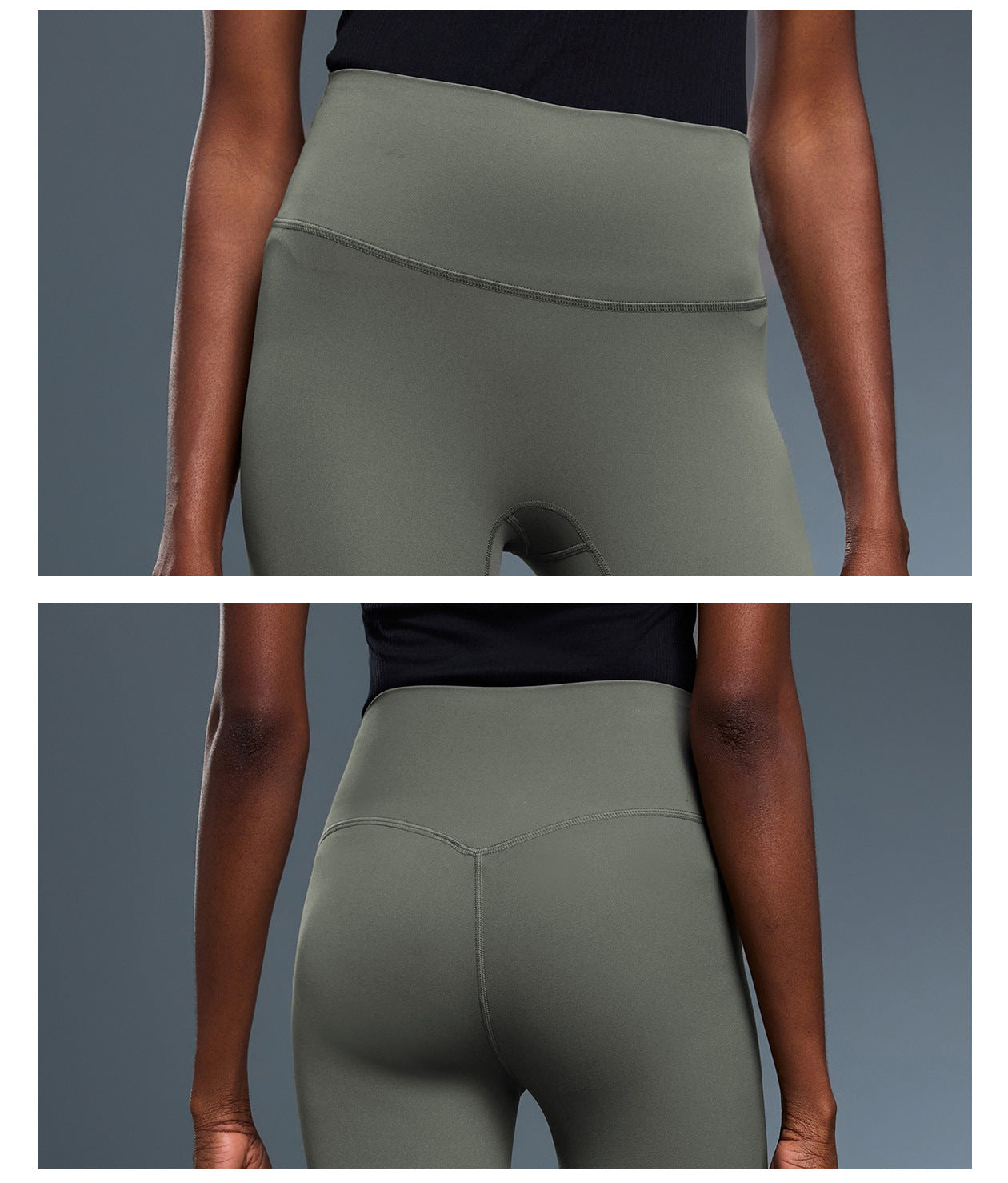 Yoga Pants High Waist Hip Lift Workout Ankle Length Pants Nude Feel Shaping Tight Stretch Running Exercise Pants Women