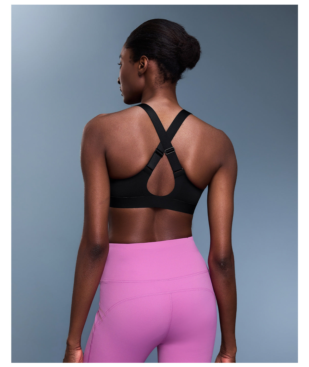 Front Zipper One Piece Cup Shockproof Sports Underwear Women Adjustable Shoulder Strap Beauty Back Yoga Bra Anti Sagging