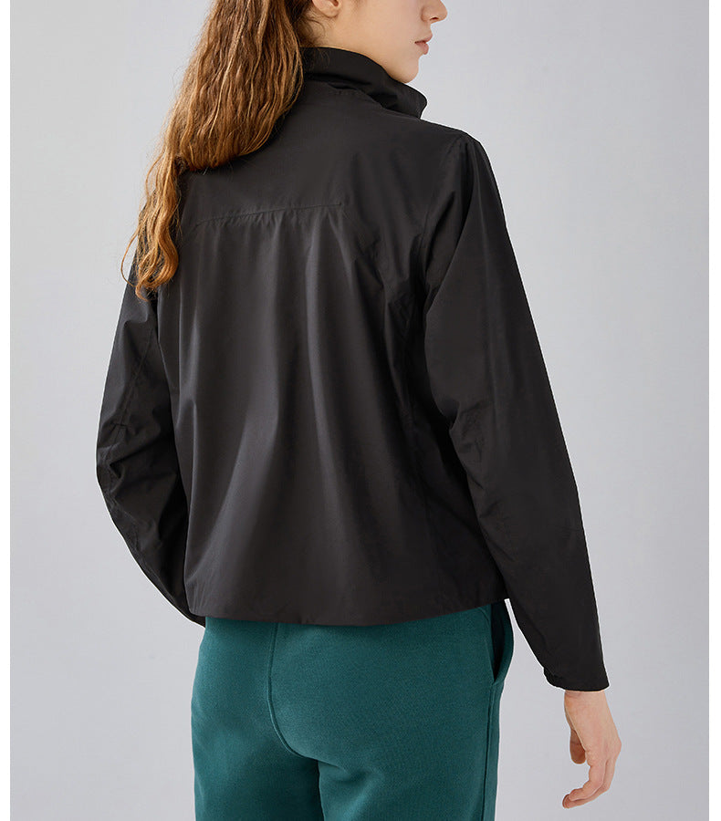Windproof Waterproof Antifouling Slim Stand Collar Fleece Shell Jacket Outdoor Camping Hiking Mountaineering Clothing