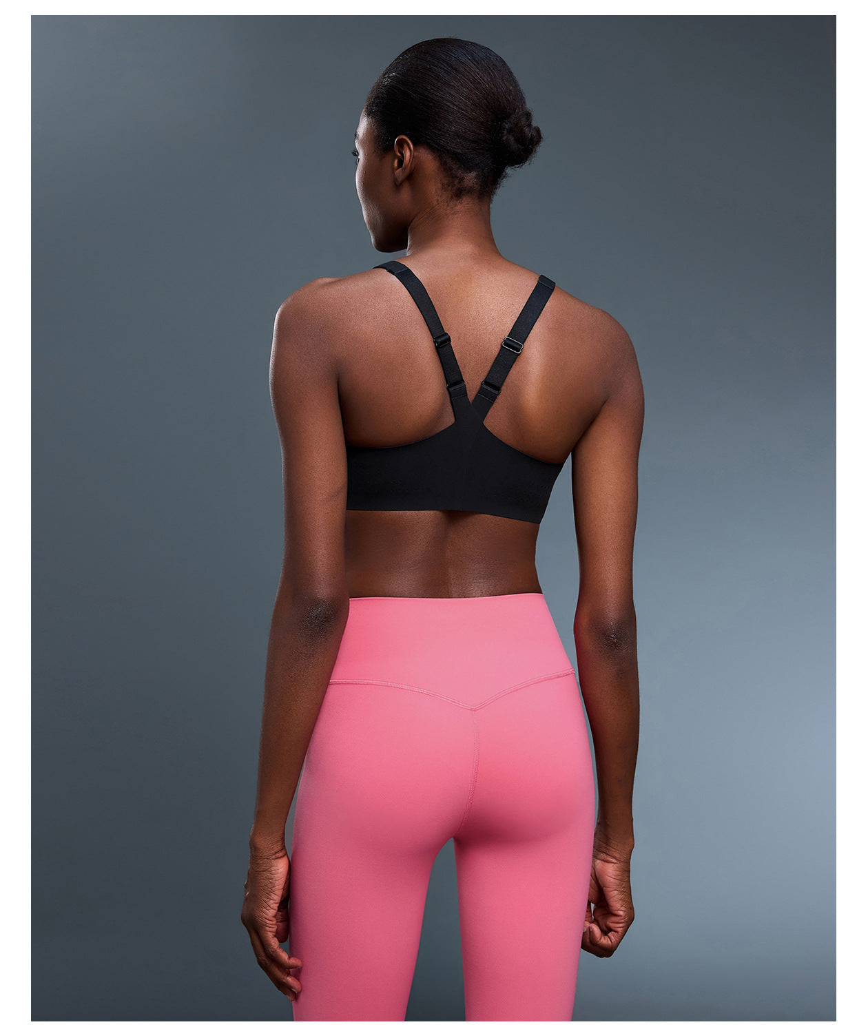 Front Zipper High Strength Sports Underwear for Women One Piece Cup Shockproof Push up Yoga Bra Adjustable Shoulder Strap