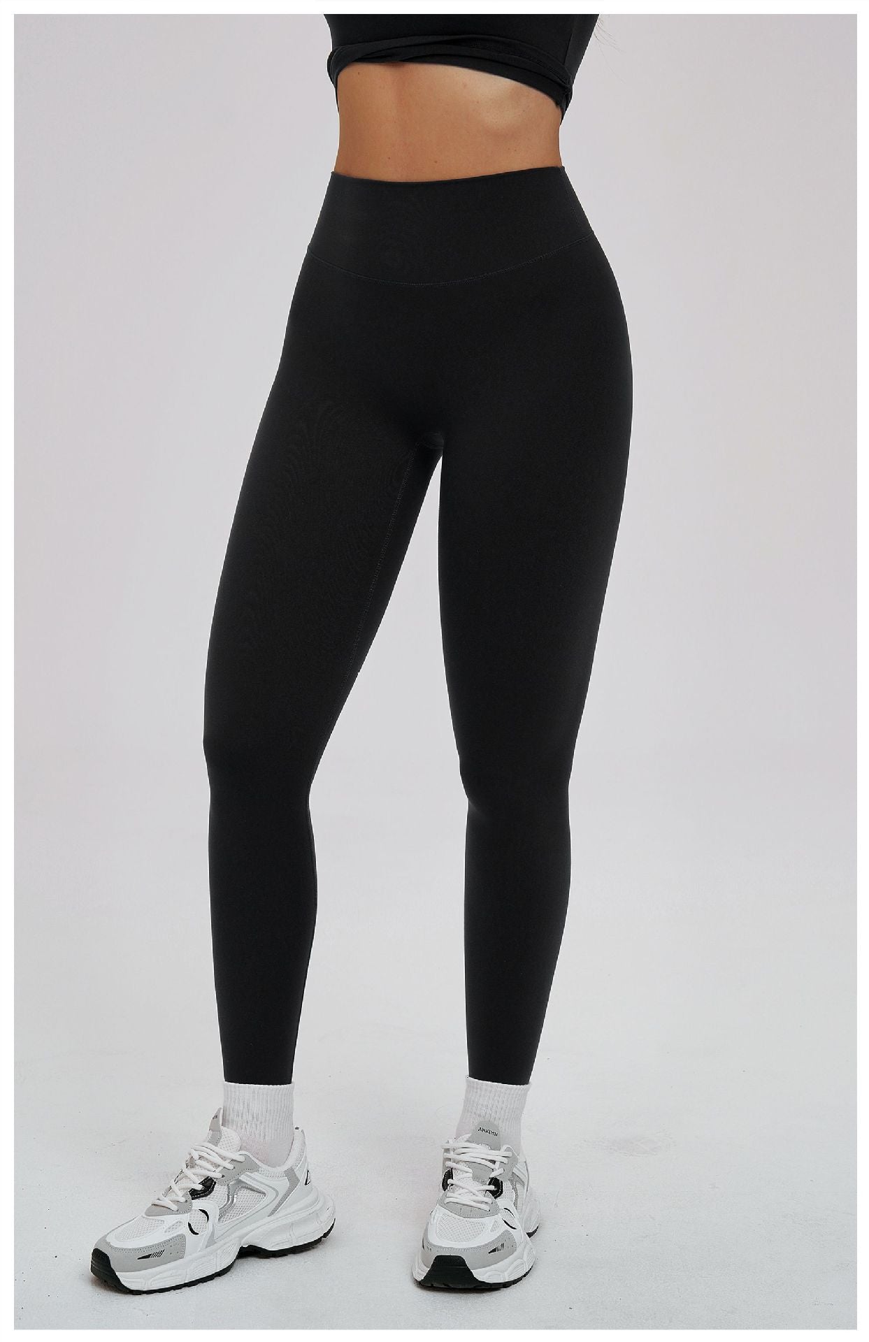 High Waist Pants No Embarrassment Line Yoga Pants Outdoor Skinny Hip Raise Sports Pants