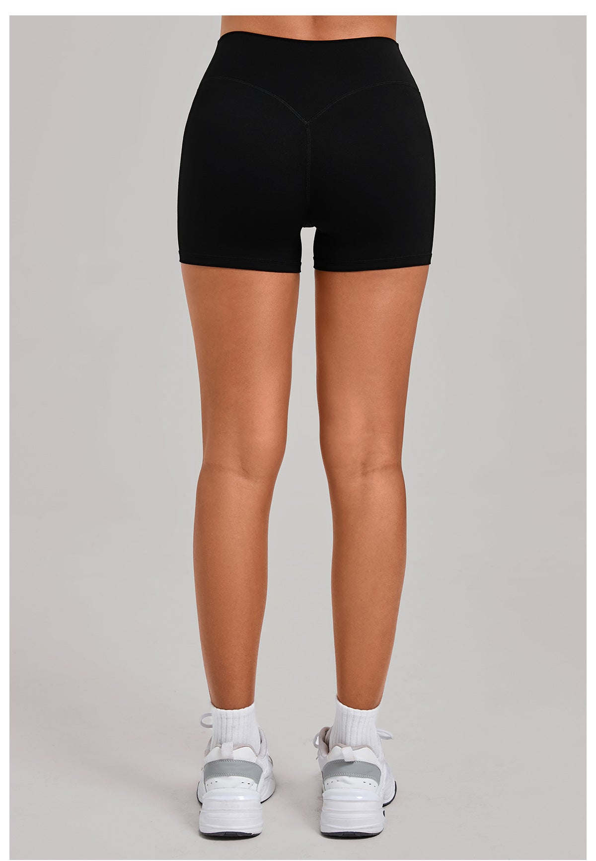 Tight Yoga Shorts Women High Waist Belly Contracting Fitness Pants Hip Lifting Running Exercise Shorts