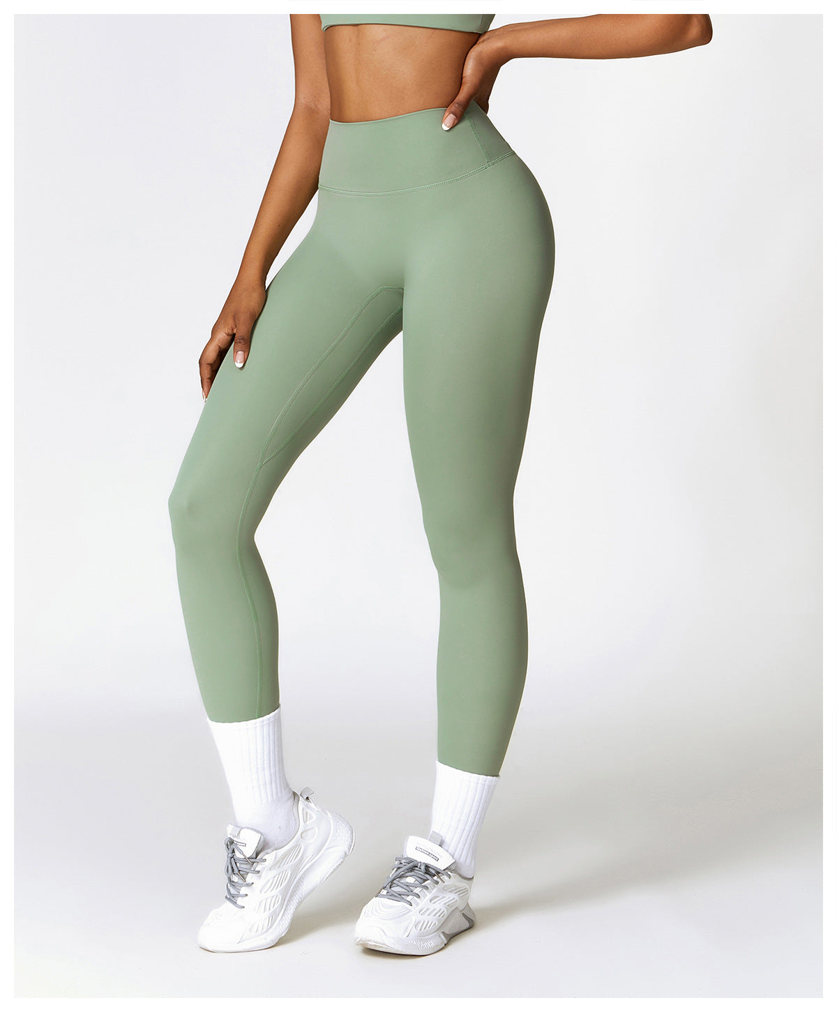 High Waist Hip Lift Brushed Yoga Pants Women Running Quick Drying Fitness Pants Outer Wear Slimming Tight Sports Pants