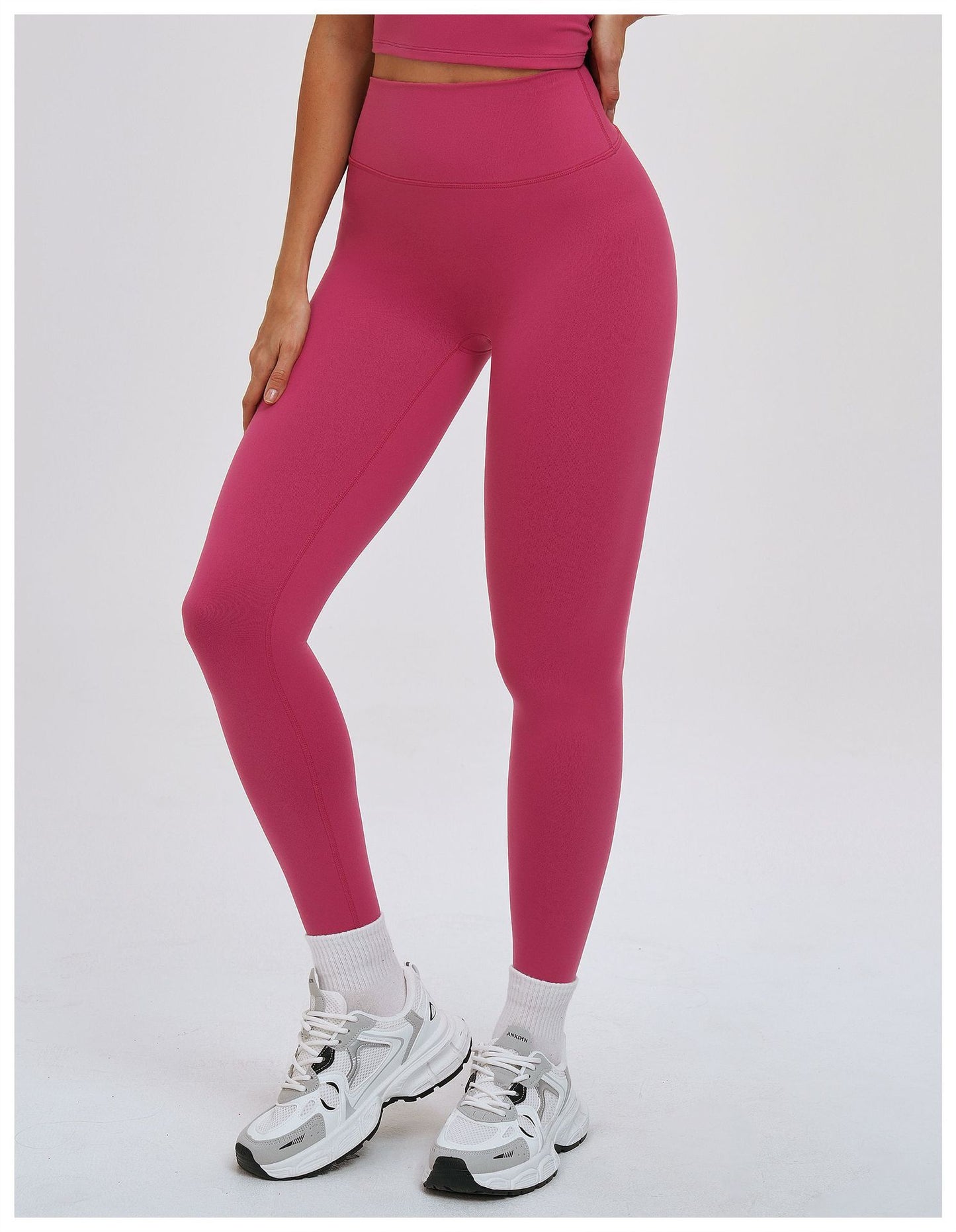 High Waist Pants No Embarrassment Line Yoga Pants Outdoor Skinny Hip Raise Sports Pants