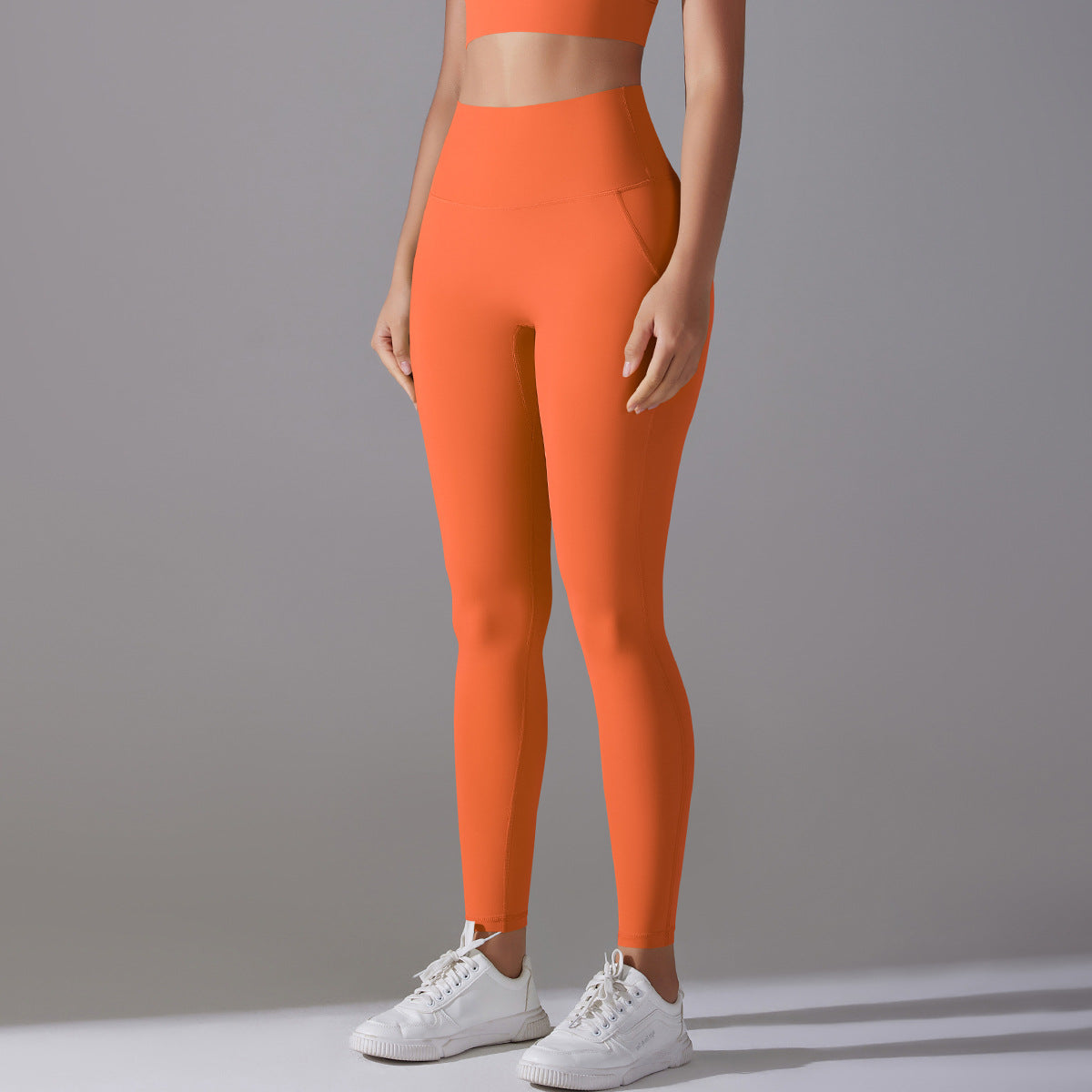 Celebrity High Waist Hip Lift Nude Feel Pants Wear Free Underwear No Embarrassment Line Sports Trousers Running Fitness Yoga Pants Women