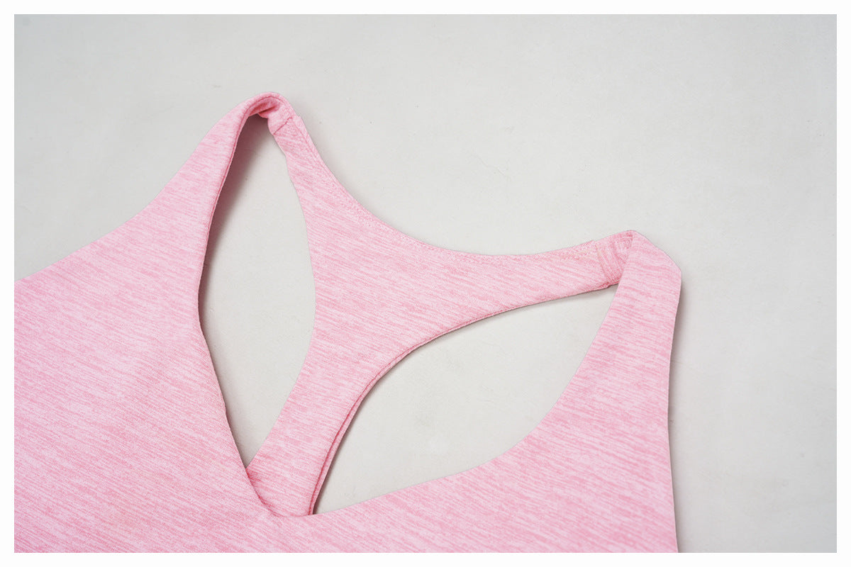 Brushed Yoga Bra Outdoor H Shaped Beauty Back Workout Clothes Women Running Tight Casual Sports Underwear