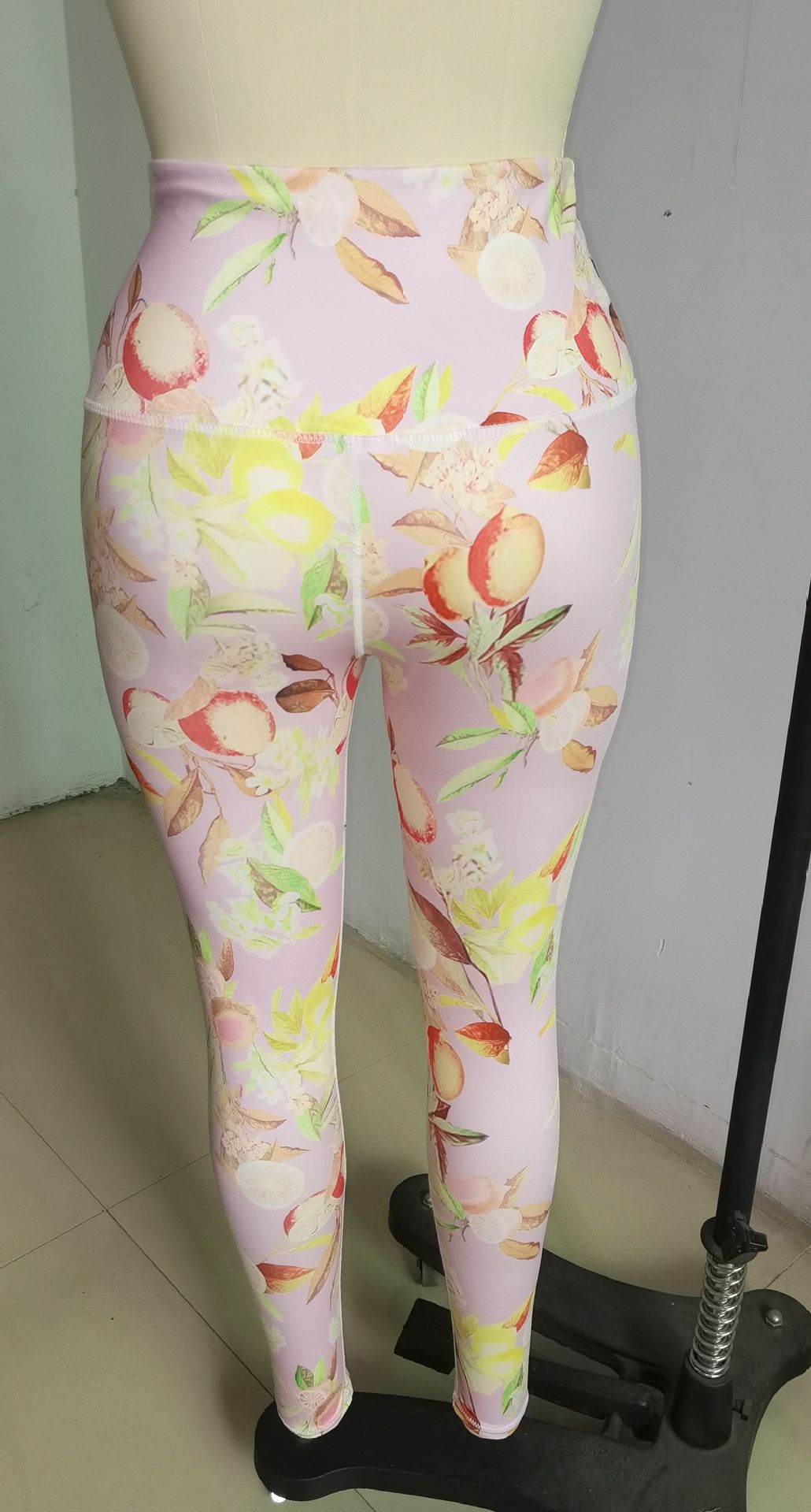 Summer Printed Sports Yoga Trousers Stretch Trousers Women