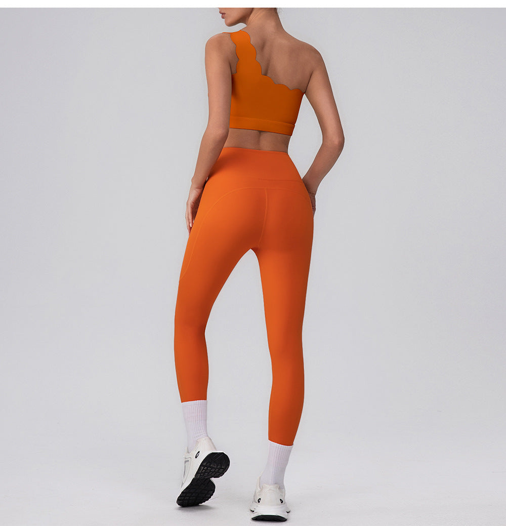 Seamless Quick Drying Yoga Pants Women V Arc Peach Sports Pants High Waist Hip Lift Fitness Trousers