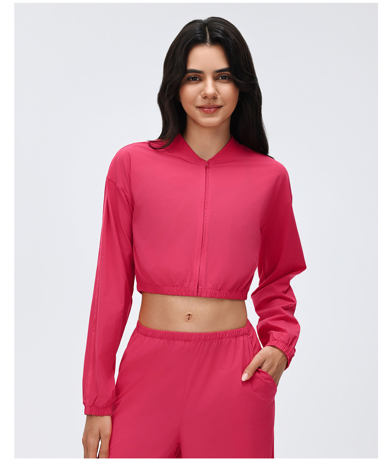 Waist Hollow Out Cutout out Short Coat for Women Spring Summer Solid Color Lightweight Breathable Casual Fitness Coat