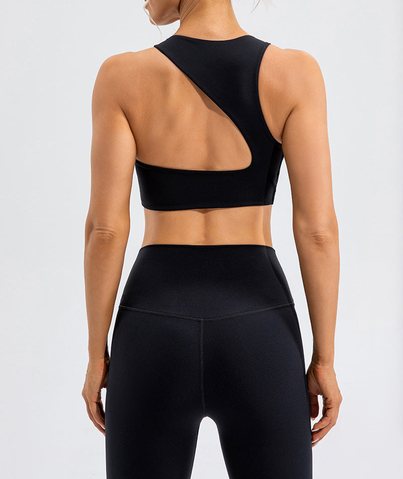 Yoga Suit High Waist Slim Running Sports Back Shaping Fitness Clothes Tight Nude Feel Yoga Clothes