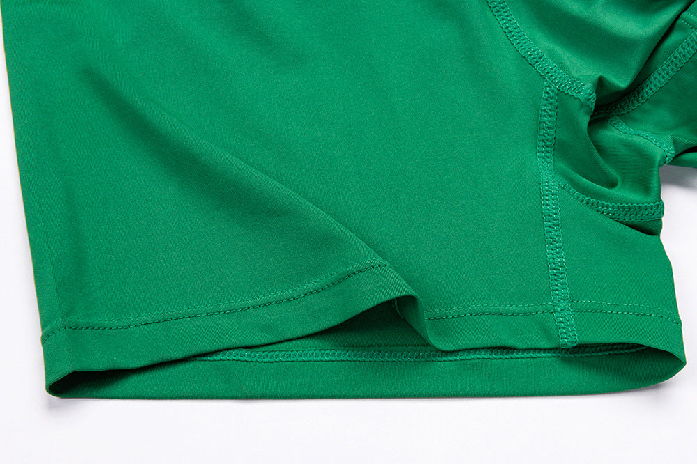 Quick Drying Women Yoga Shorts Nude Feel Ant Exposure Fitness Pants Basketball Marathon Exercise Running Pants Summer