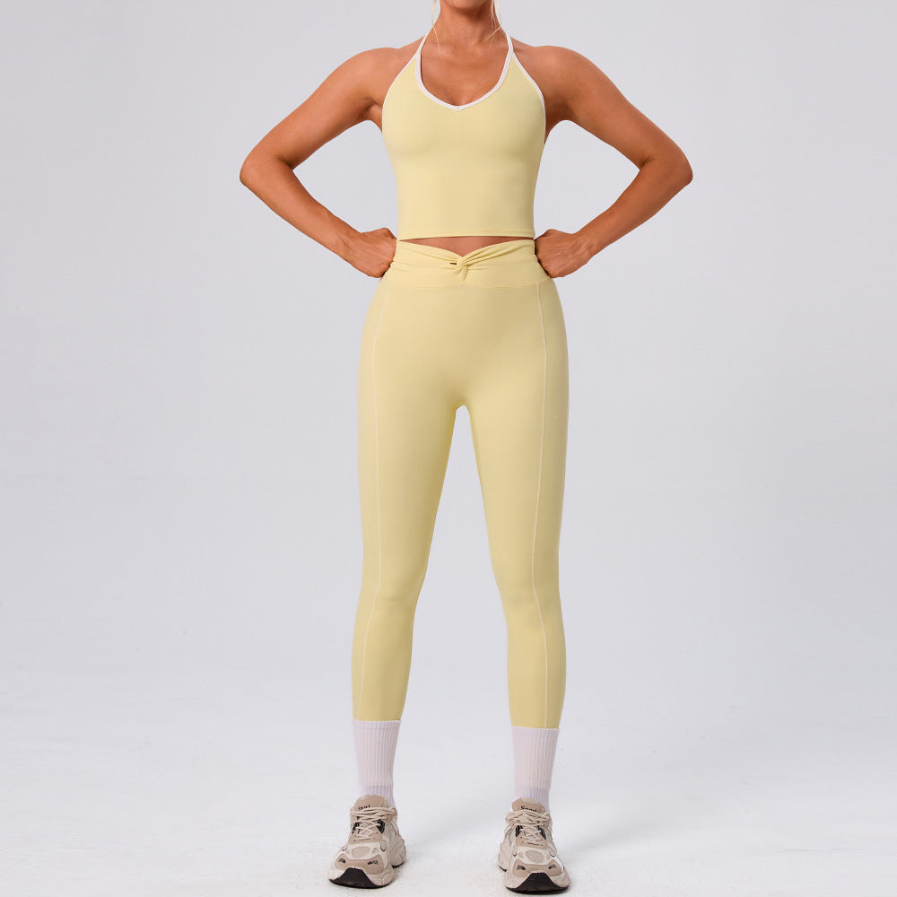 Yellow: Vest Trousers