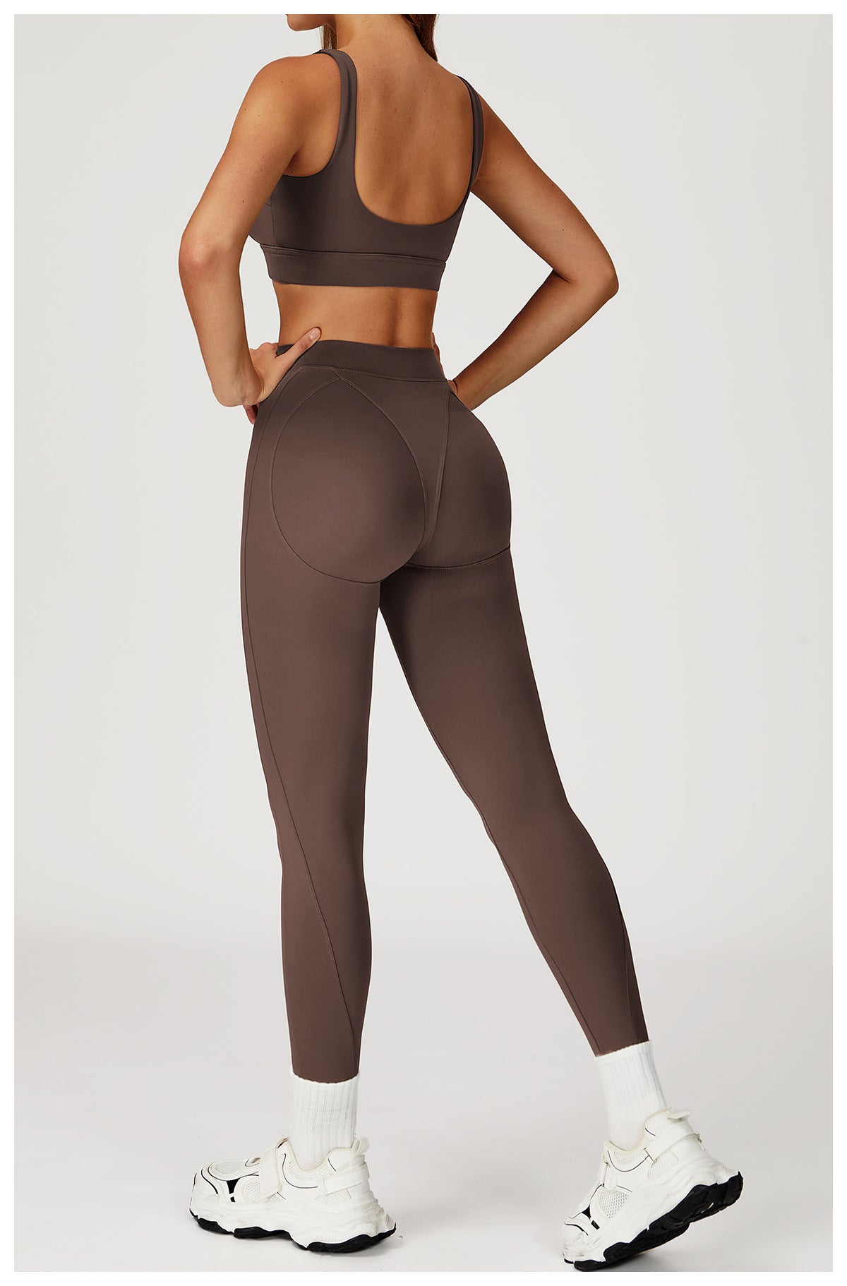 Nude Feel Yoga Trousers High Waist Tight Slimming Sports Trousers Outdoor Running Fitness Yoga Wear Women