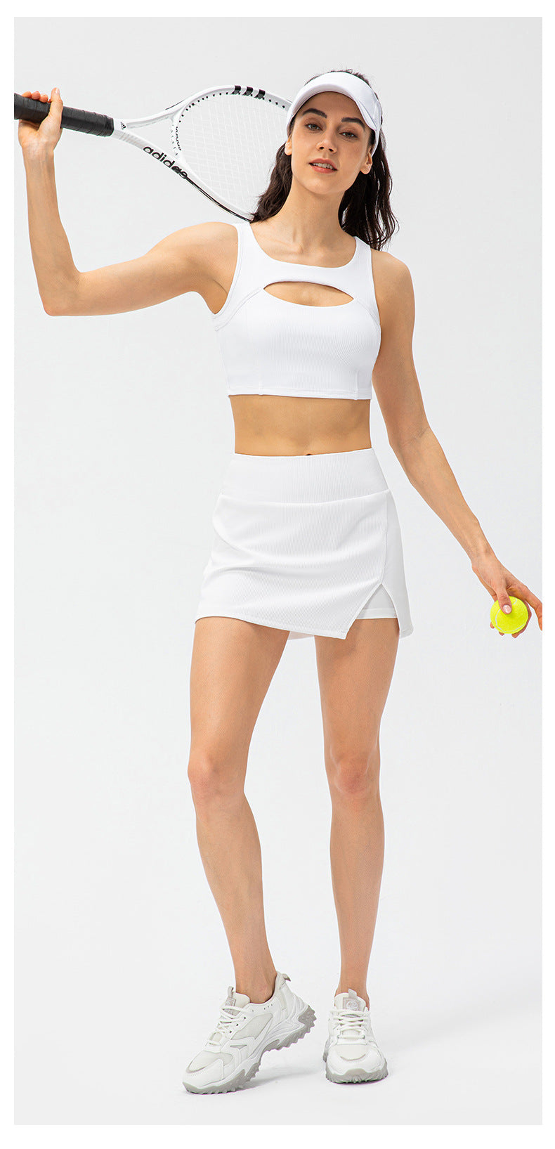 Spring Summer Women Yoga Workout Bra Hollow Out Cutout Out Sexy With Breast Pad Shockproof Running Exercise Underwear Vest