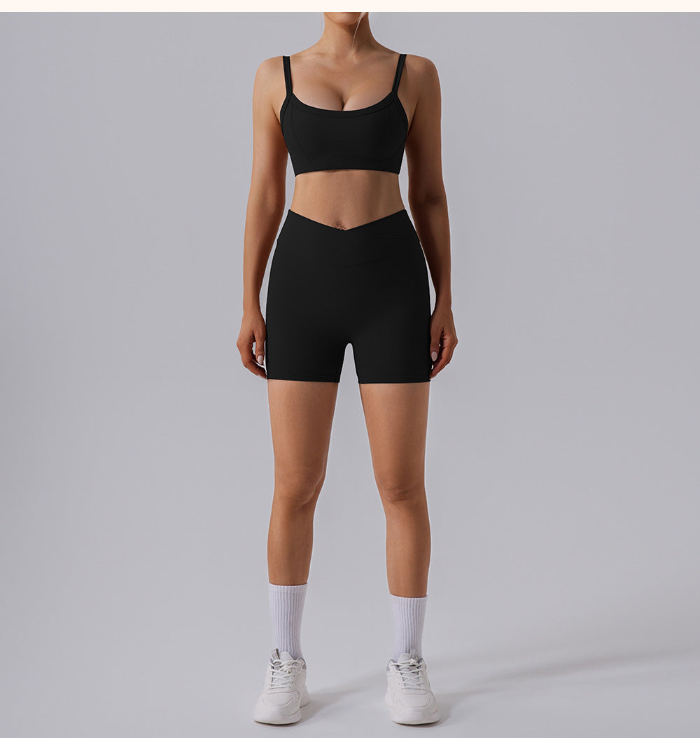 Sports Underwear Beautiful Back Push up Running Anti Shock Anti SAG High Strength Outer Wear Workout Bra Quick Drying Yoga Vest