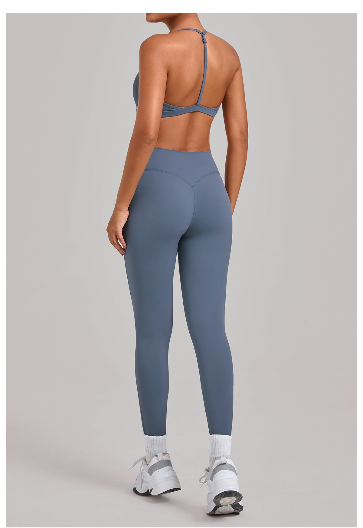 Tight Yoga Hollow Out Cutout out Beauty Back Shockproof Sports Running Fitness Casual Yoga Two Piece Sets