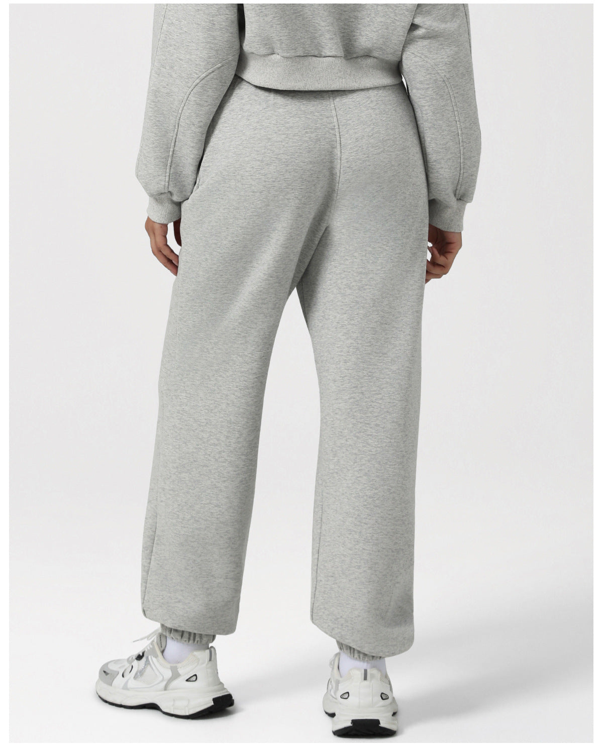 Sports Straight Sweatpants Trend Casual Jogger Pants Loose Slimming Pocket Workout Ankle Length Pants