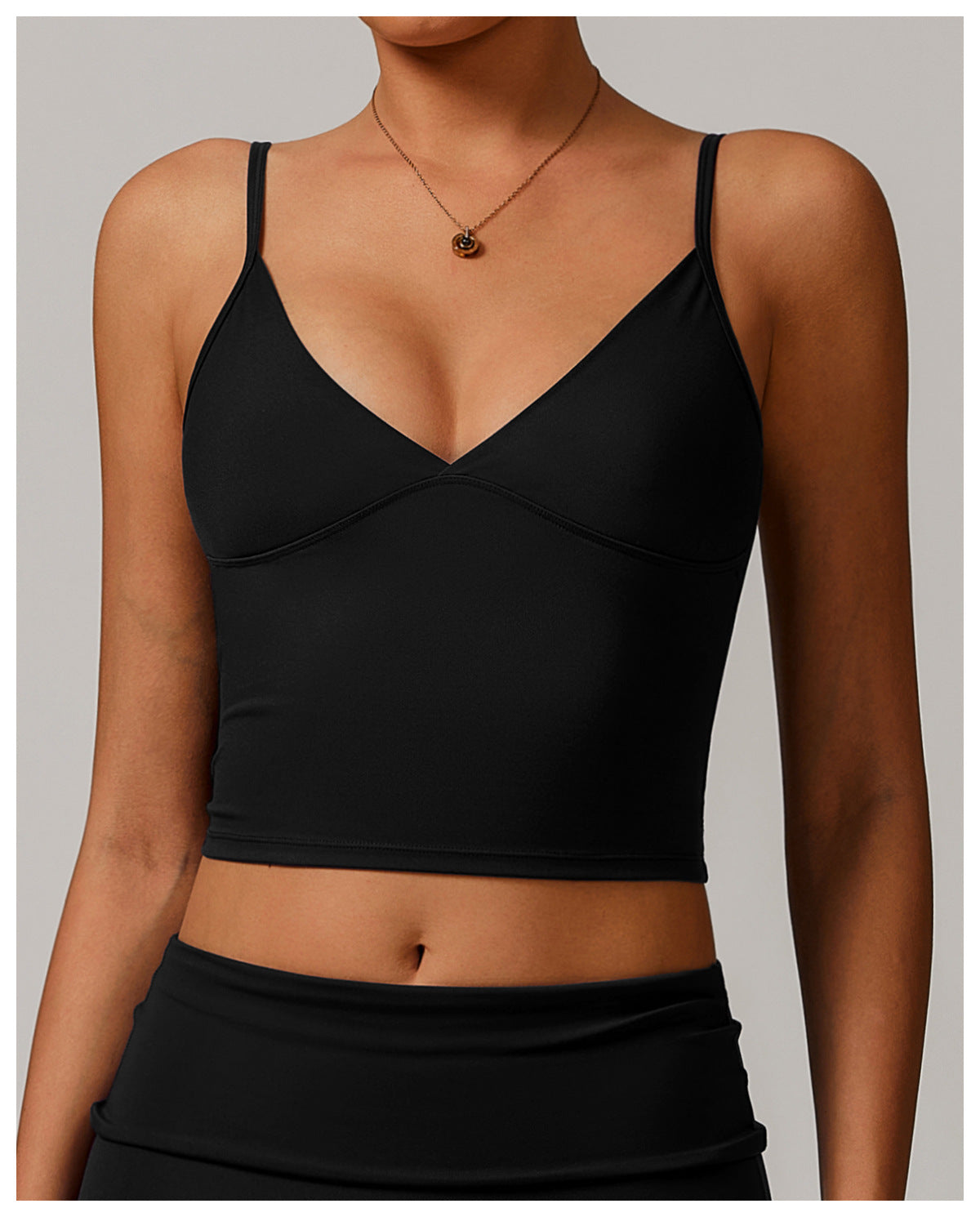 Sollinarry Sustainable Recycled Tight Yoga Vest Casual Outdoor Wild Running Sports Workout Underwear