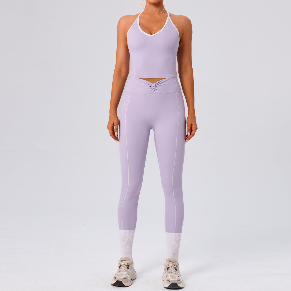 Light Purple: Vest Trousers