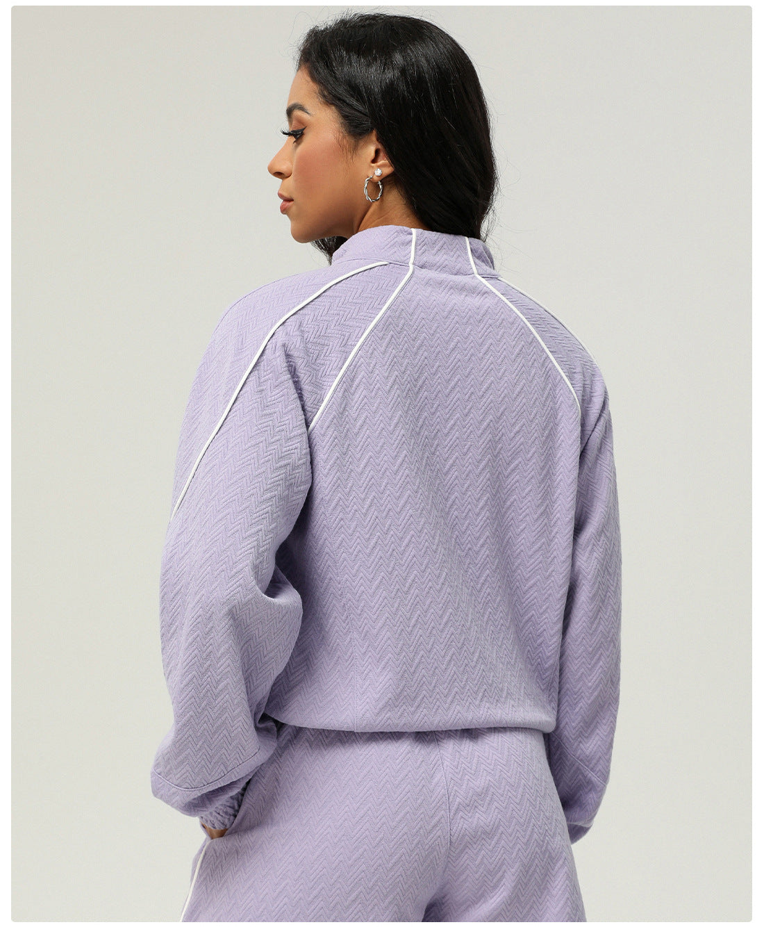Autumn Winter Sports Casual Stand up Collar Jacket Women High Grade Cardigan Sweater Outdoor Workout Top Zipper Coat