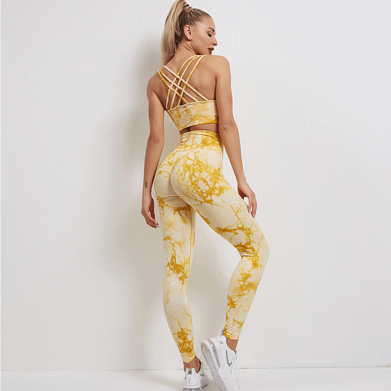 Yellow Two-Piece Set