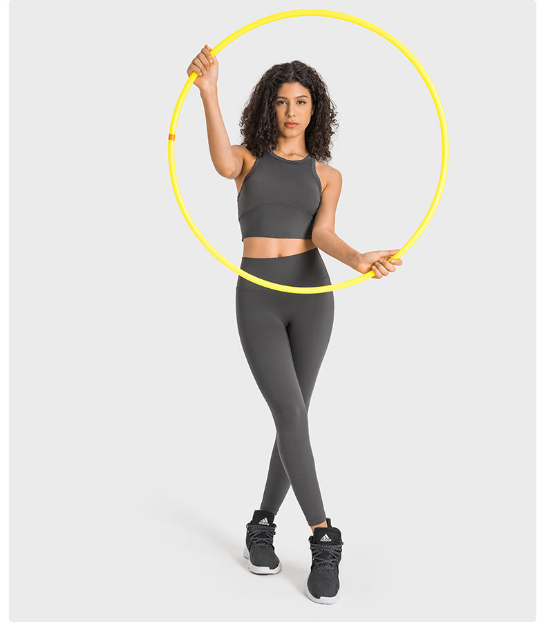 Nude Feel With Chest Pad Yoga Vest Women Shockproof Push Up Accessory Breast Push Up Sports Underwear Bra