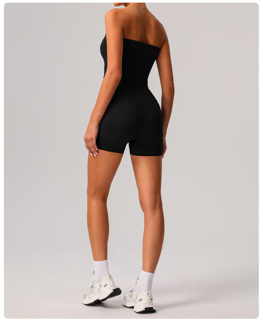 Nude Feel Yoga Chest Wrapped Vest High Elasticity Skinny Exercise Top Women Outer Wear Casual Quick Drying Fitness Vest