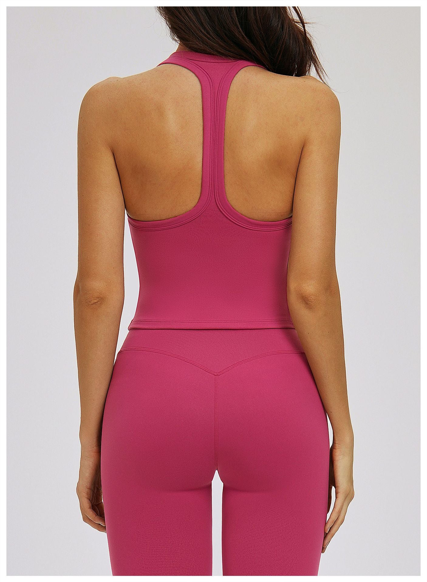 Tight Yoga Vest Hollow Out Cutout out Beauty Back Outdoor All Matching Vest Outdoor Running Exercise Underwear