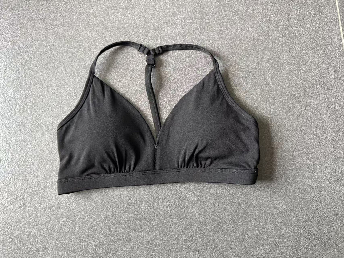 Autumn Sand Adjustable Yoga Bra Hollow Out Cutout out Beauty Back All Match Underwear Fitness Running Sports Bra