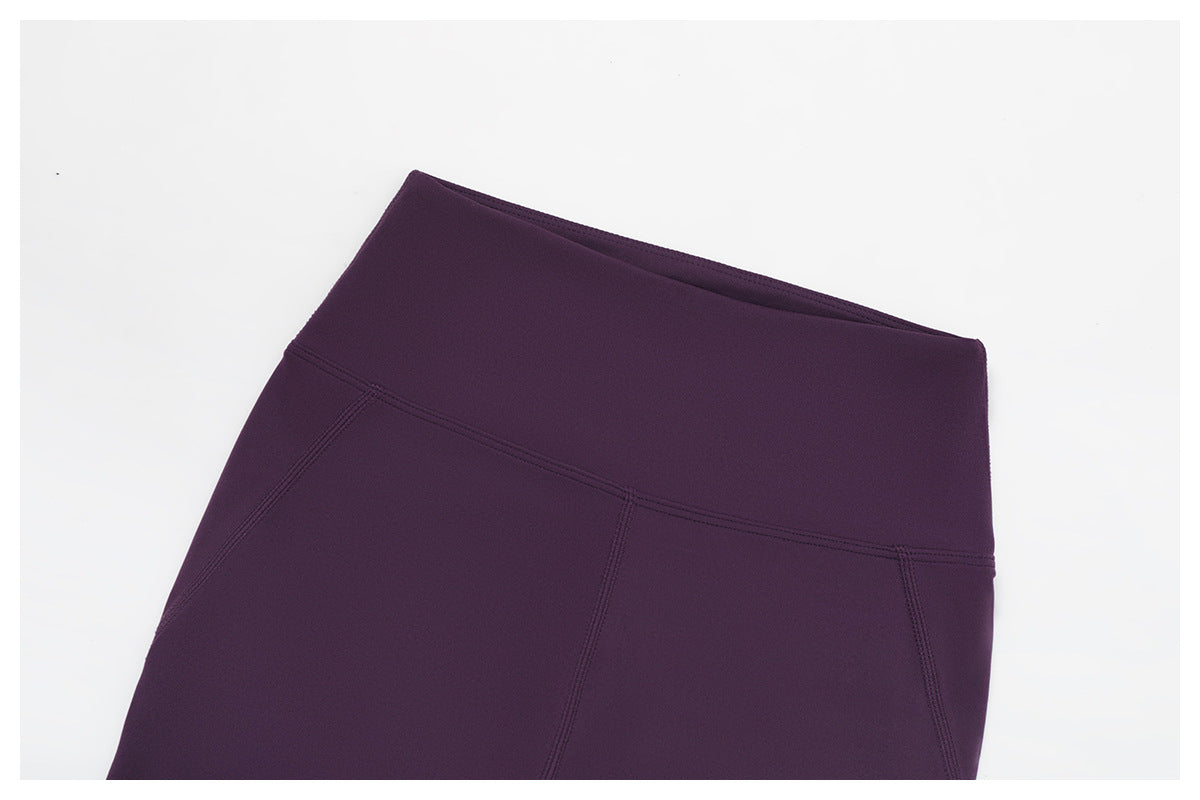 Sports Trousers High Waist Hip Lift Wide Leg Outerwear Bell Bottom Pants Running Sports Casual Flared Pants Bell-Bottom Pants
