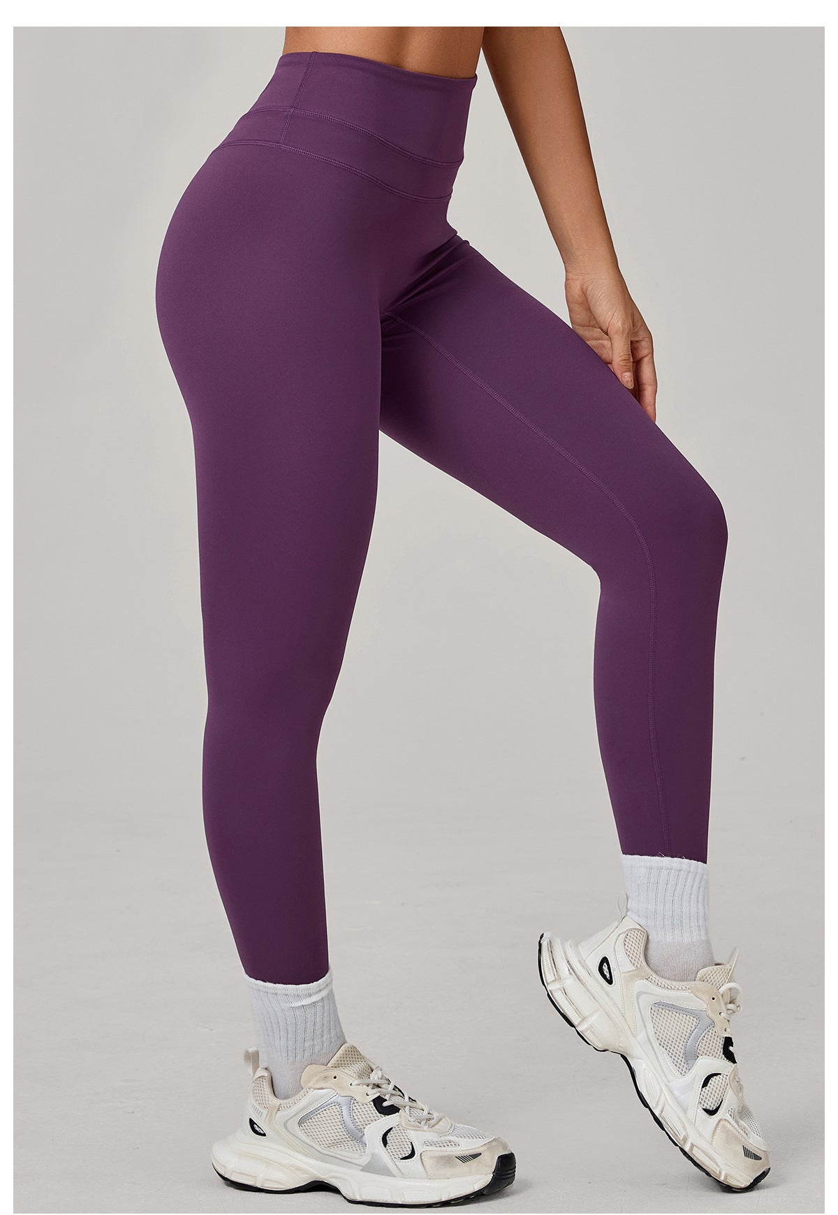Autumn Sand Running Nude Feel Quick-Drying Fitness Pants Breathable Outer Wear Tight Sports Pants High Waist Hip Lift Yoga Pants
