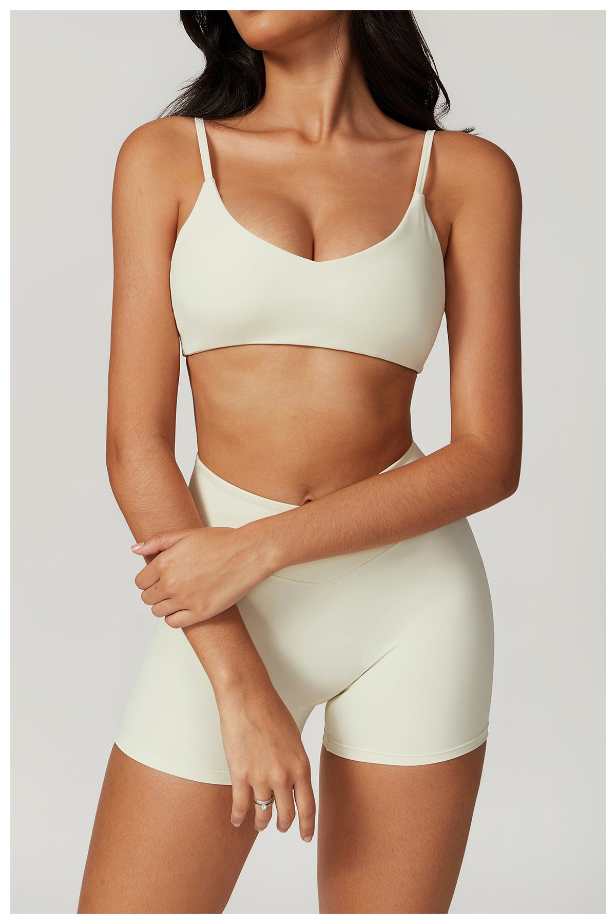 Sollinarry Sustainable Recycled Quick Drying Tight Back Yoga Bra Outer Wear Running Exercise Underwear Fitness Vest Top
