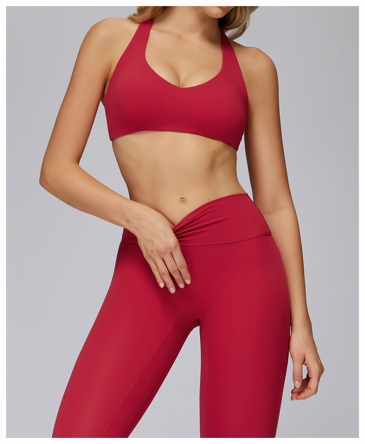 Brushed Yoga Bra Outdoor H Shaped Beauty Back Workout Clothes Women Running Tight Casual Sports Underwear
