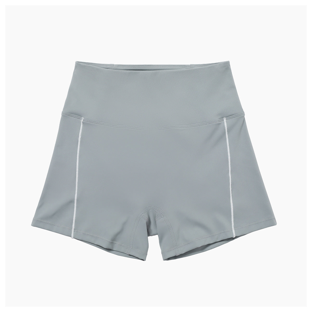 Sollinarry Nude Feel Tight Yoga Shorts High Waist Hip Lift Outer Wear Fitness Shorts Women Running Workout Pants