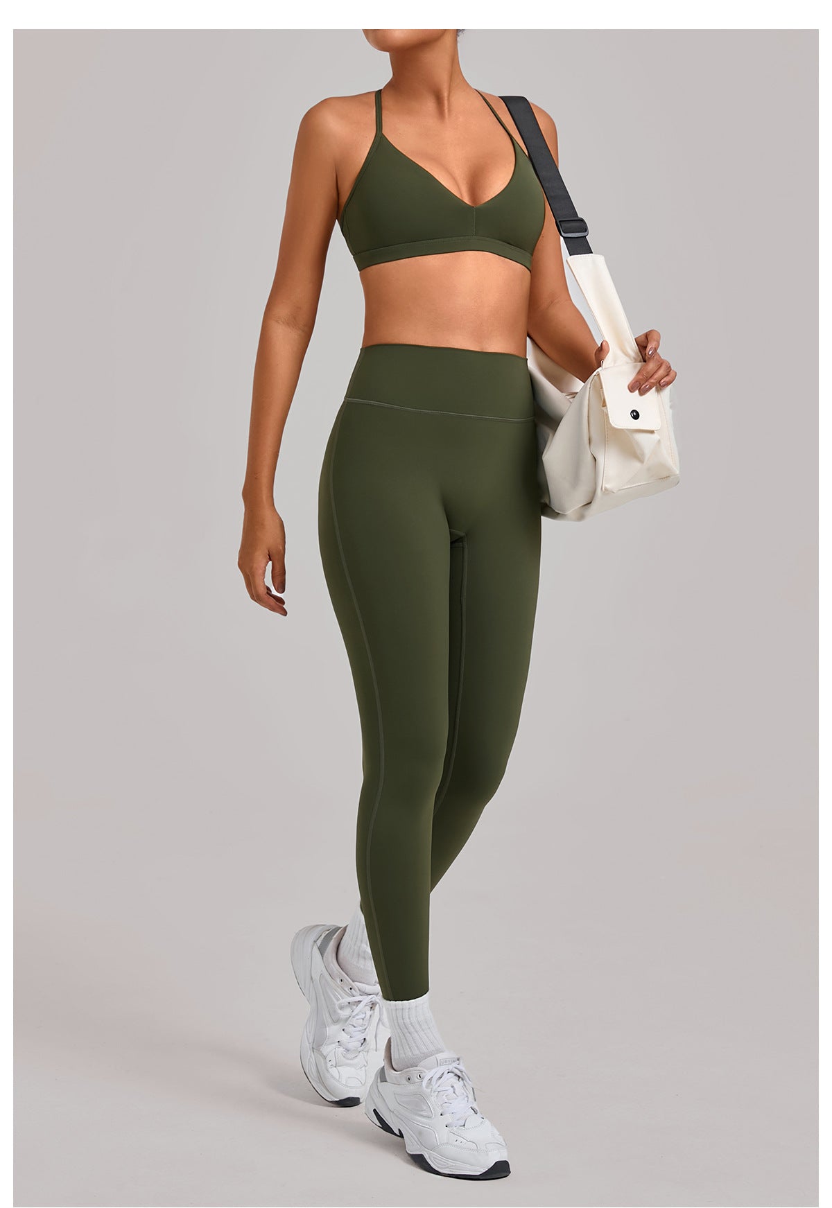 Tight Yoga Hollow Out Cutout out Beauty Back Shockproof Sports Running Fitness Casual Yoga Two Piece Sets