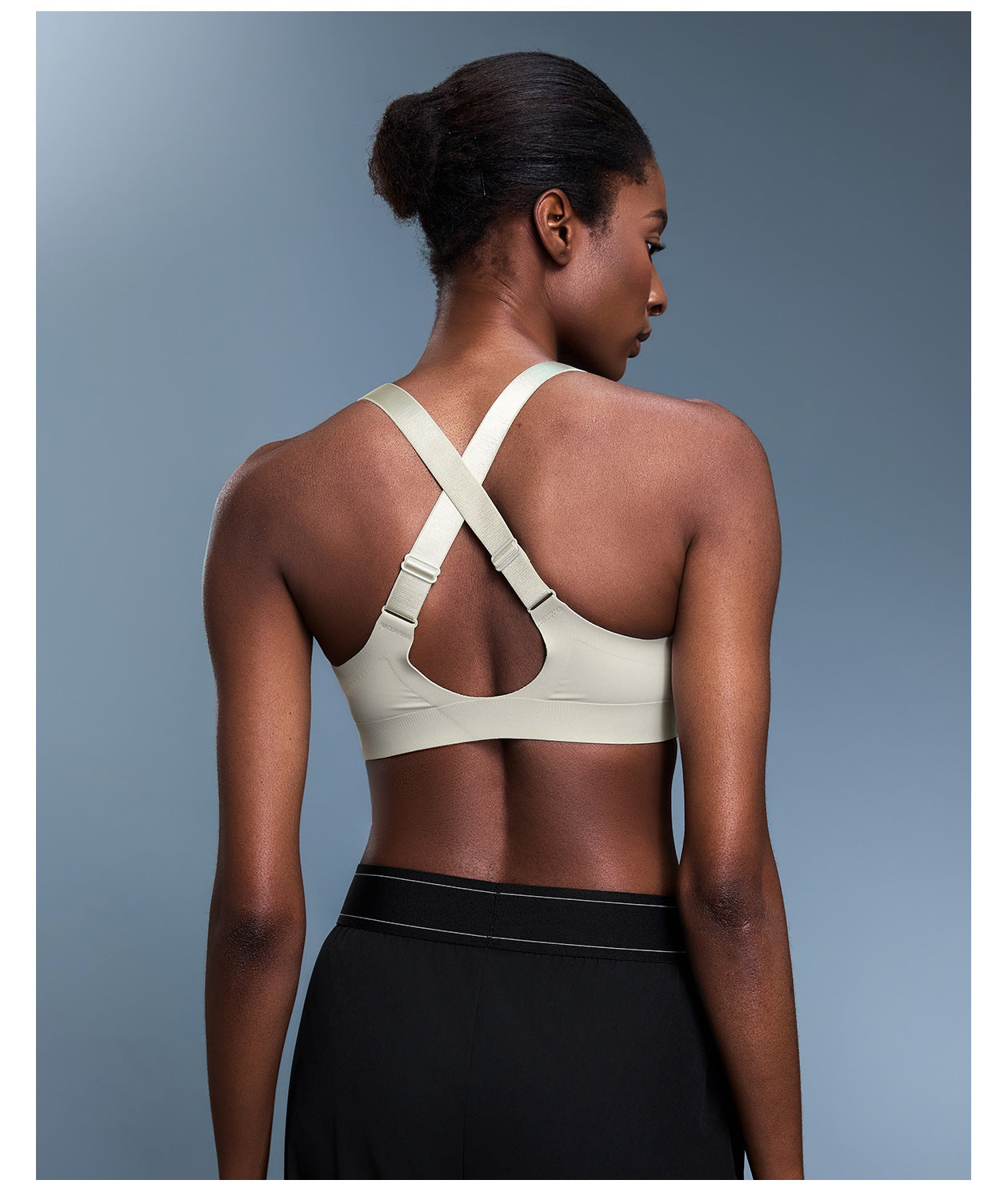 Front Zipper One Piece Cup Shockproof Sports Underwear Women Adjustable Shoulder Strap Beauty Back Yoga Bra Anti Sagging