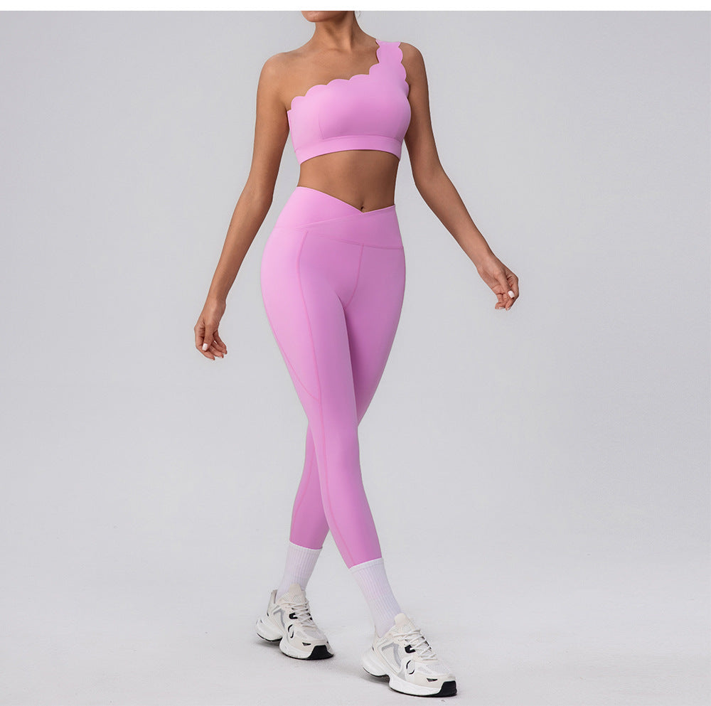Seamless Quick Drying Yoga Pants Women V Arc Peach Sports Pants High Waist Hip Lift Fitness Trousers