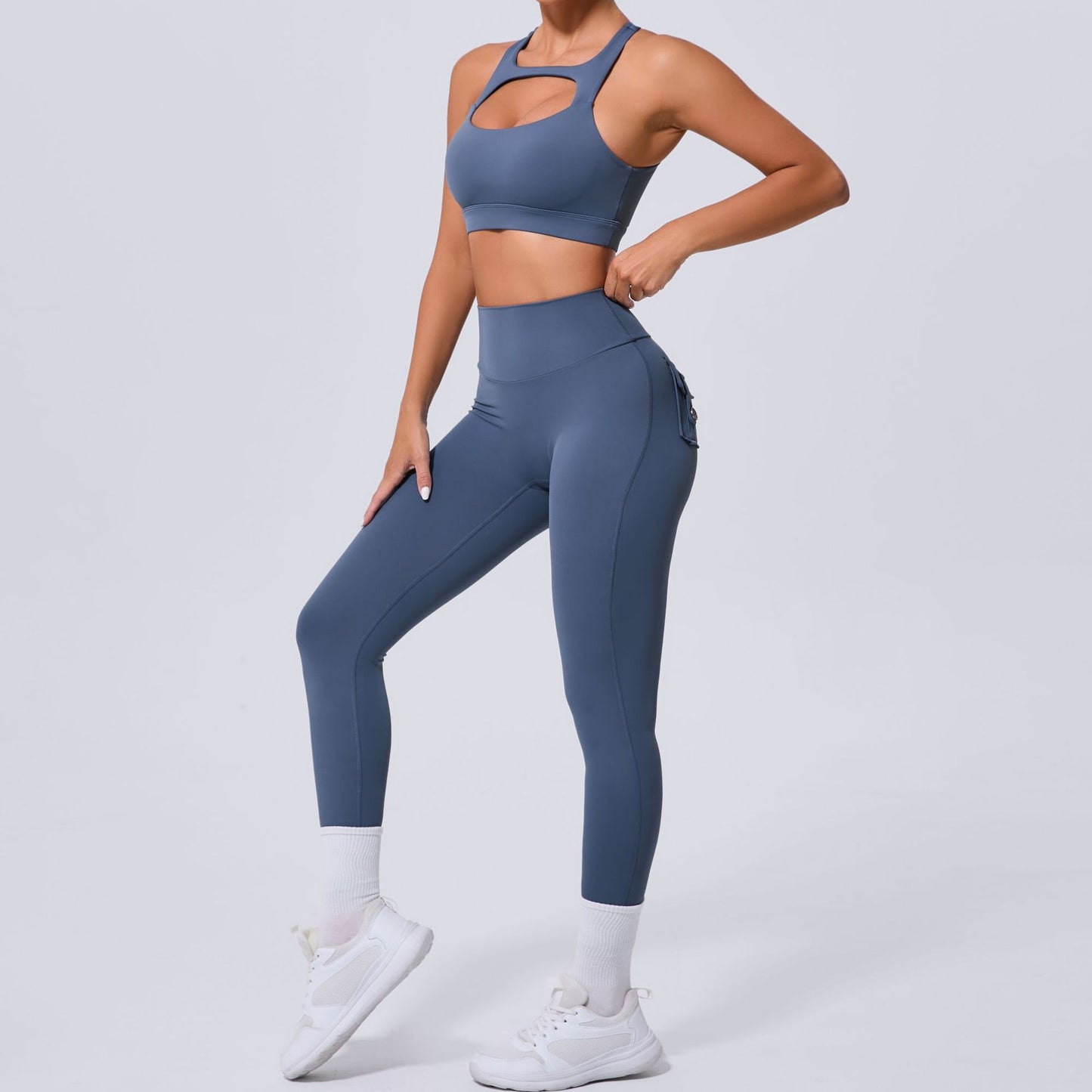 Hollow Out Cutout Beauty Back Tight Yoga Vest Sports Underwear Shockproof Top Pilates Running Outdoors Workout Clothes