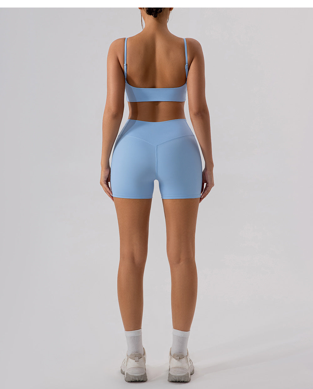 Tight Back Yoga Bra Nude Feel Quick Drying Sports Underwear Pilates Workout Clothes Vest Top Women
