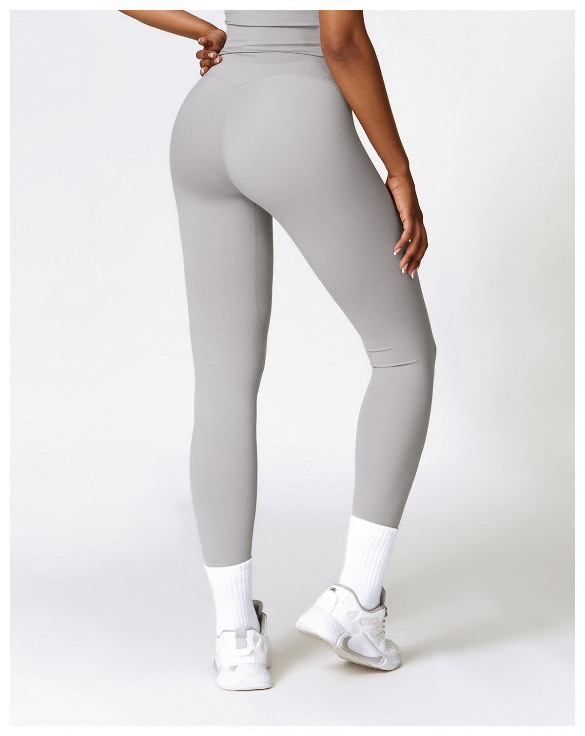 High Waist Hip Lift Brushed Yoga Pants Women Running Quick Drying Fitness Pants Outer Wear Slimming Tight Sports Pants